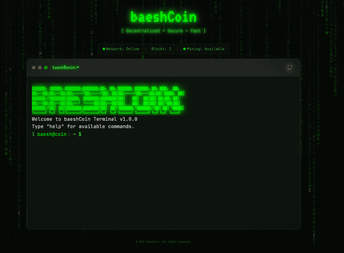 블록체인 기술을 이해해보기 (feat. baesh coin) 포스트의 대표 이미지